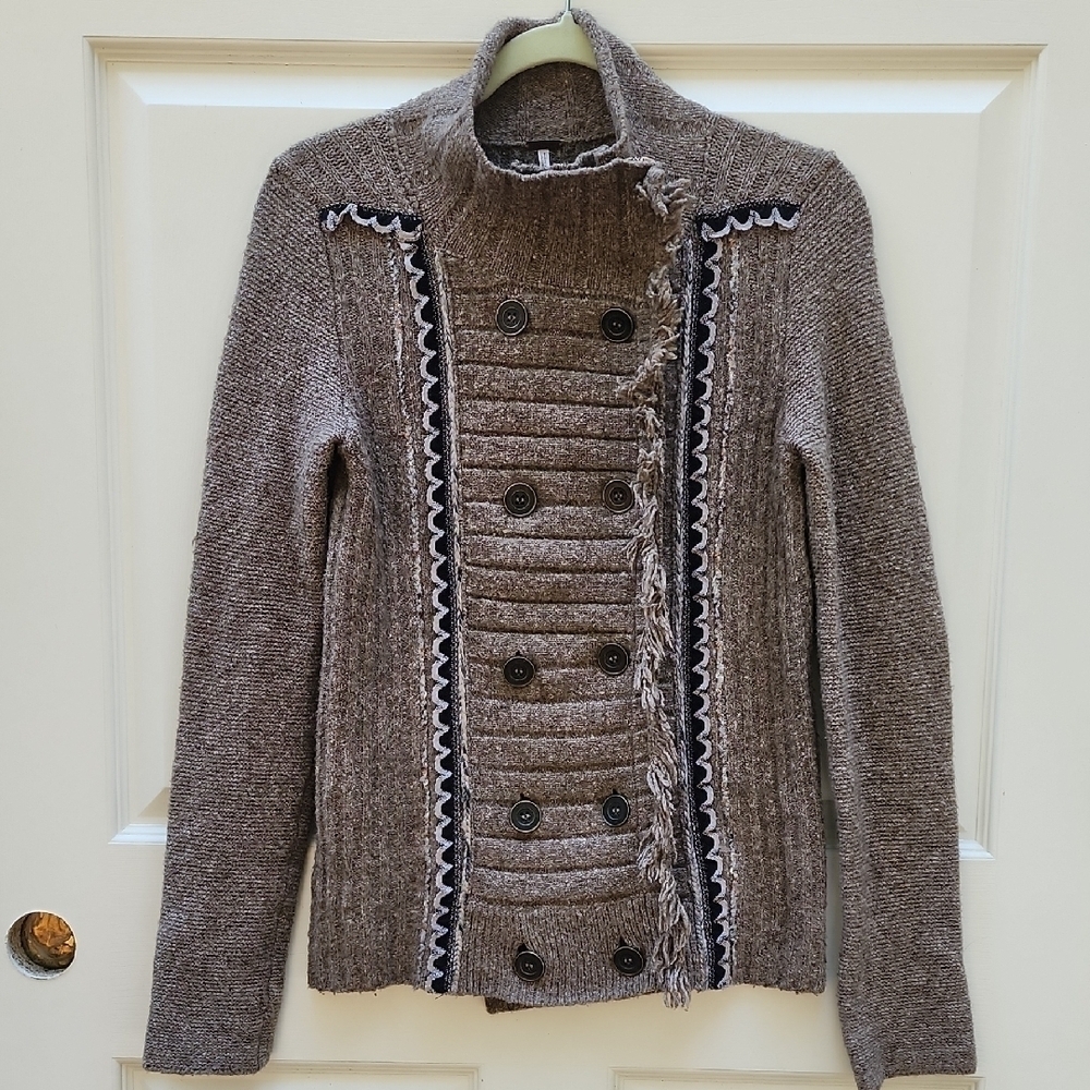 Free People Admiral Cardigan Sweater Size XS - Picture 2 of 14